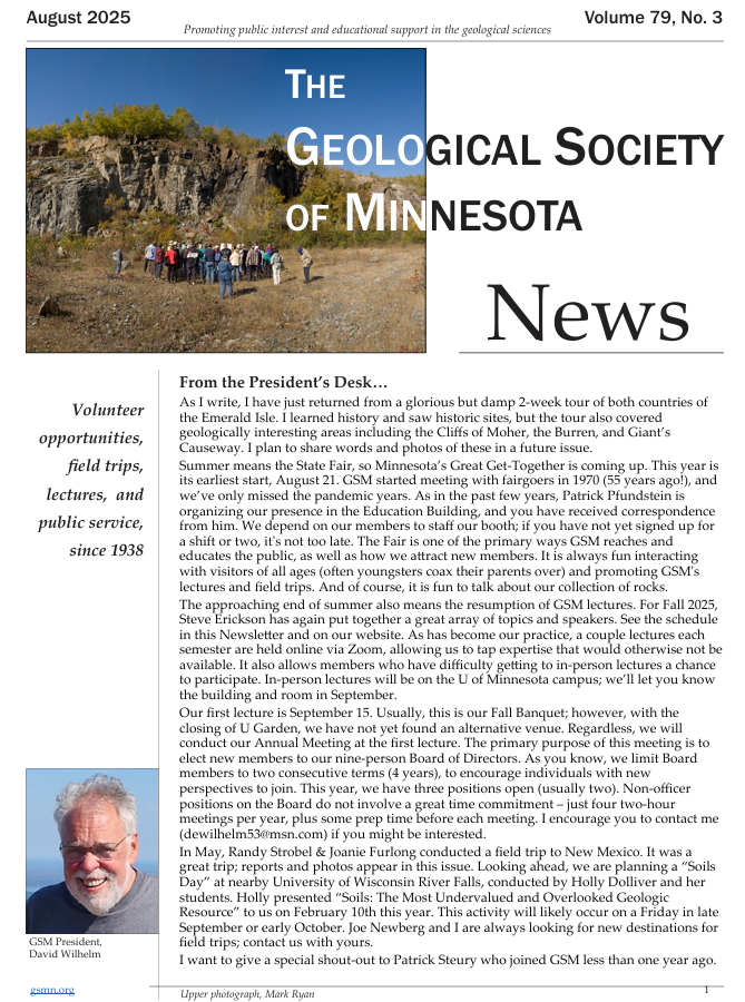 August 2025 Newsletter